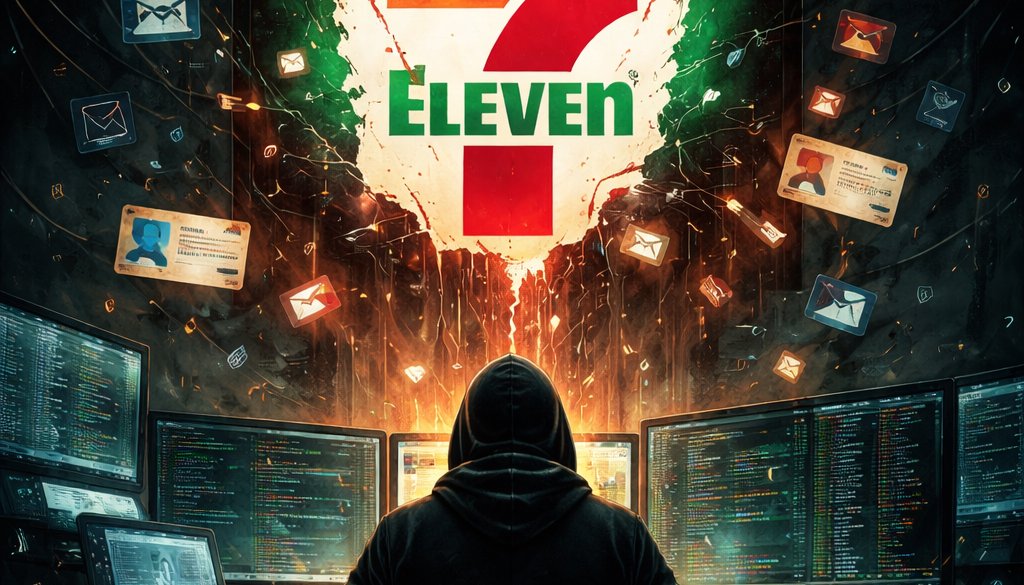 7-Eleven Datenpanne: 185.000 Kunden betroffen – ShinyHunters-Bande reklamiert Anschlag für sich