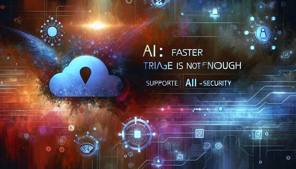 AI-gestützte SOCs: Warum schnellere Triage nicht ausreicht