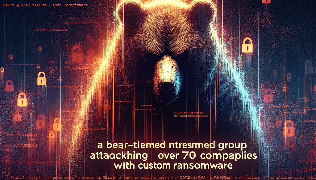 Bearlyfy-Gruppe greift über 70 russische Unternehmen mit Custom-Ransomware an