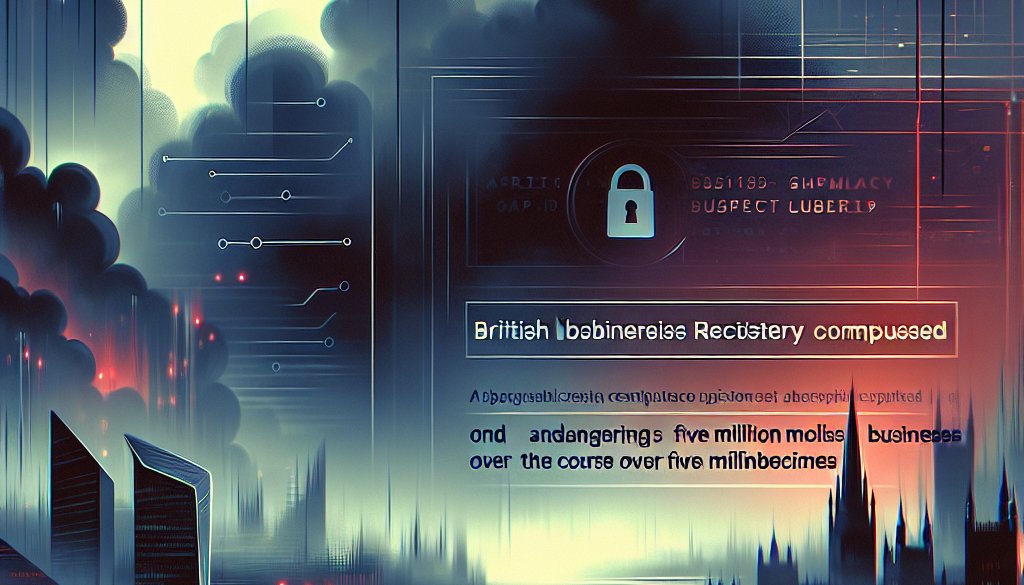 Britisches Unternehmensregister: Fünf Millionen Unternehmen fünf Monate lang gefährdet