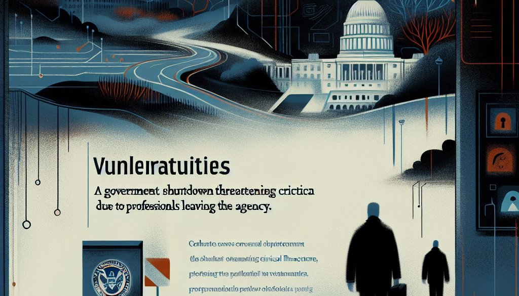 CISA warnt: Regierungsstillstand gefährdet kritische Infrastruktur – Fachkräfte verlassen die Behörde