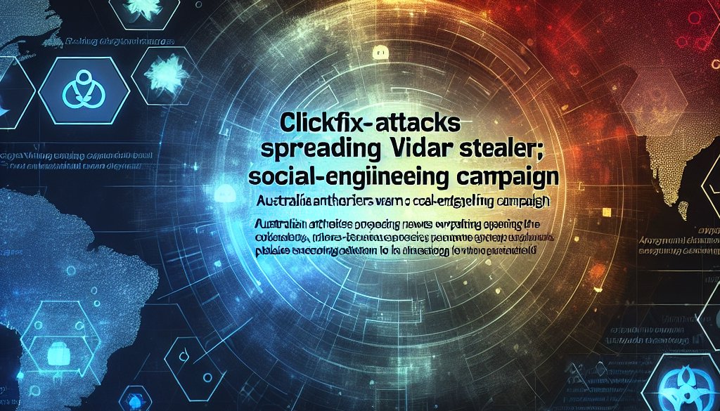 ClickFix-Attacken verbreiten Vidar Stealer: Australische Behörden warnen vor Social-Engineering-Kampagne