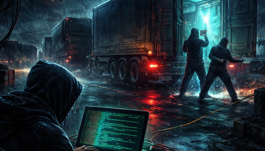 Cyberkriminelle Bande kapern Lastkraftwagen: Ransomware-Taktiken nun auch bei Frachtdiebstahl