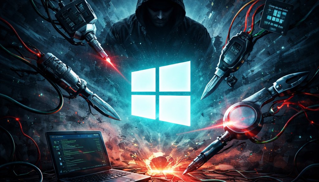 Die versteckte Gefahr: Wie legitime Windows-Tools zur Waffe von Hackern werden