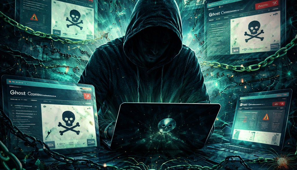 Ghost CMS: Über 700 Websites für ClickFix-Attacken gehackt