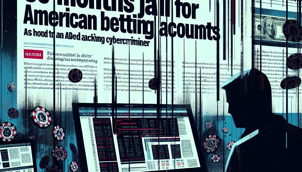 Illegaler Handel mit gehackten Wettkonten: 30 Monate Haft für amerikanischen Cyberkriminellen