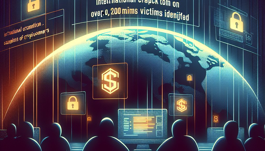 Internationale Razzia gegen Krypto-Betrüger: Über 20.000 Opfer identifiziert