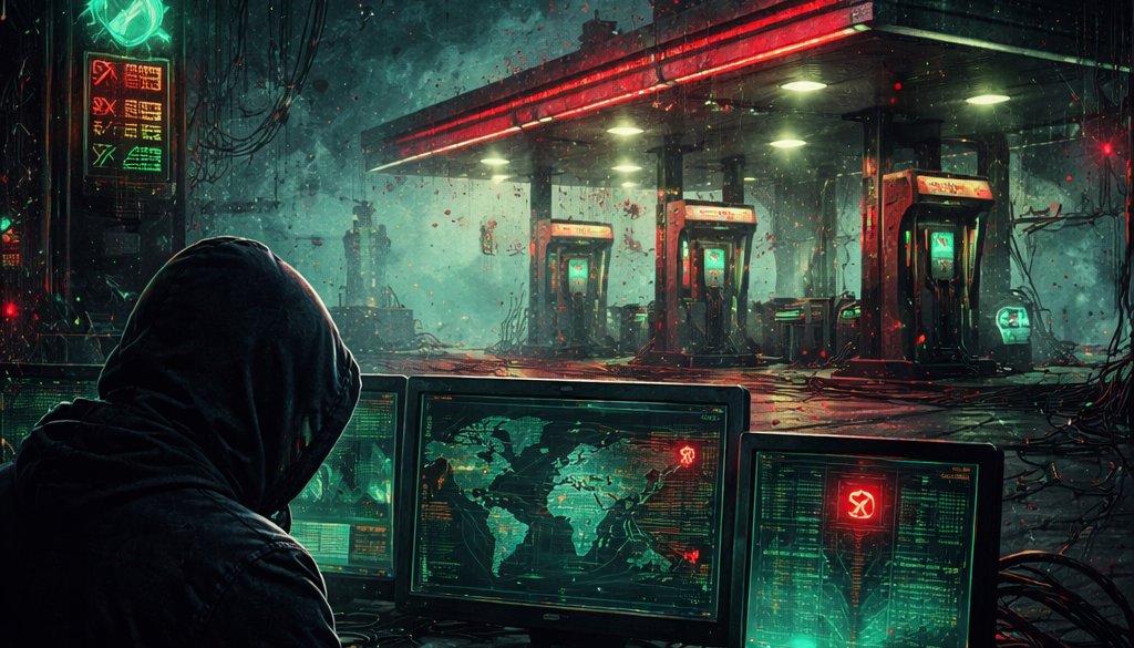 Iranische Hacker greifen US-Tankstellen-Überwachungssysteme an – Warnung für deutsche Infrastruktur