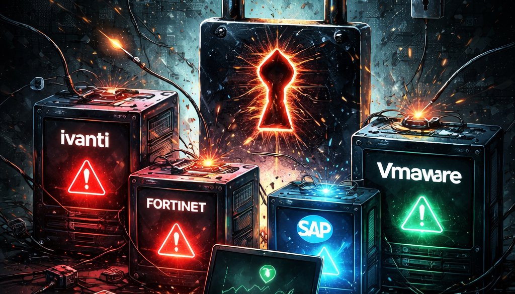 Kritische Schwachstellen in Ivanti, Fortinet, SAP und VMware: Patches verfügbar