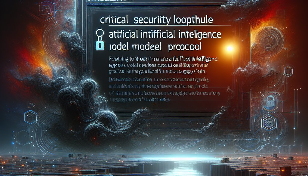 Kritische Sicherheitslücke in Anthropics Model Context Protocol gefährdet KI-Supply-Chain