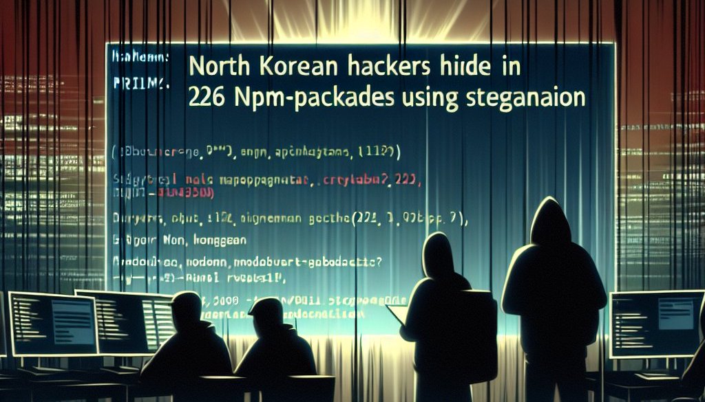 Nordkoreanische Hacker verstecken Trojaner in 26 npm-Paketen mittels Steganografie