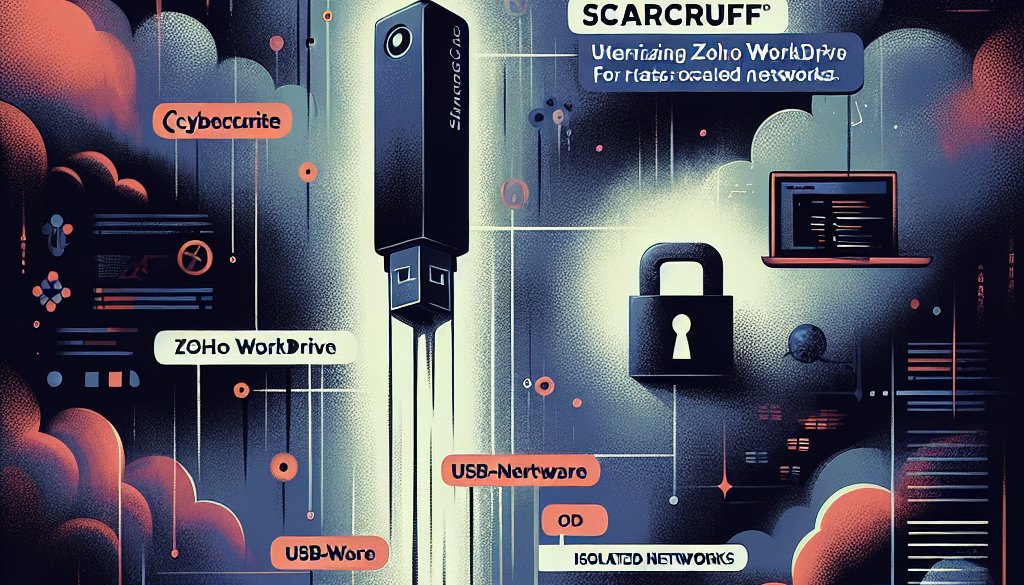 ScarCruft nutzt Zoho WorkDrive und USB-Malware für Angriffe auf isolierte Netzwerke