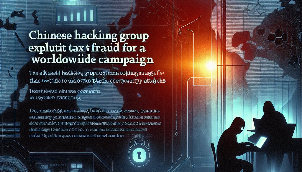 Silver Fox: Chinesische Hackergruppe nutzt Steuerbetrug für globale Backdoor-Kampagne