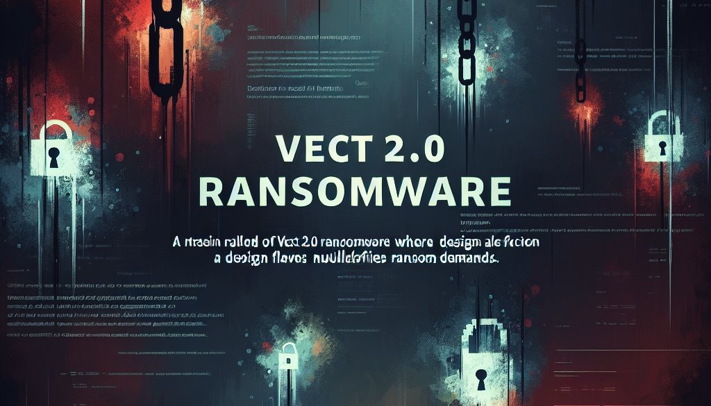 Vect 2.0 Ransomware: Designfehler macht Lösegeldforderungen wertlos