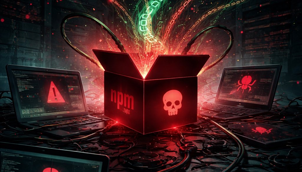 Vier böswillige npm-Pakete verteilen Infostehler und DDoS-Malware