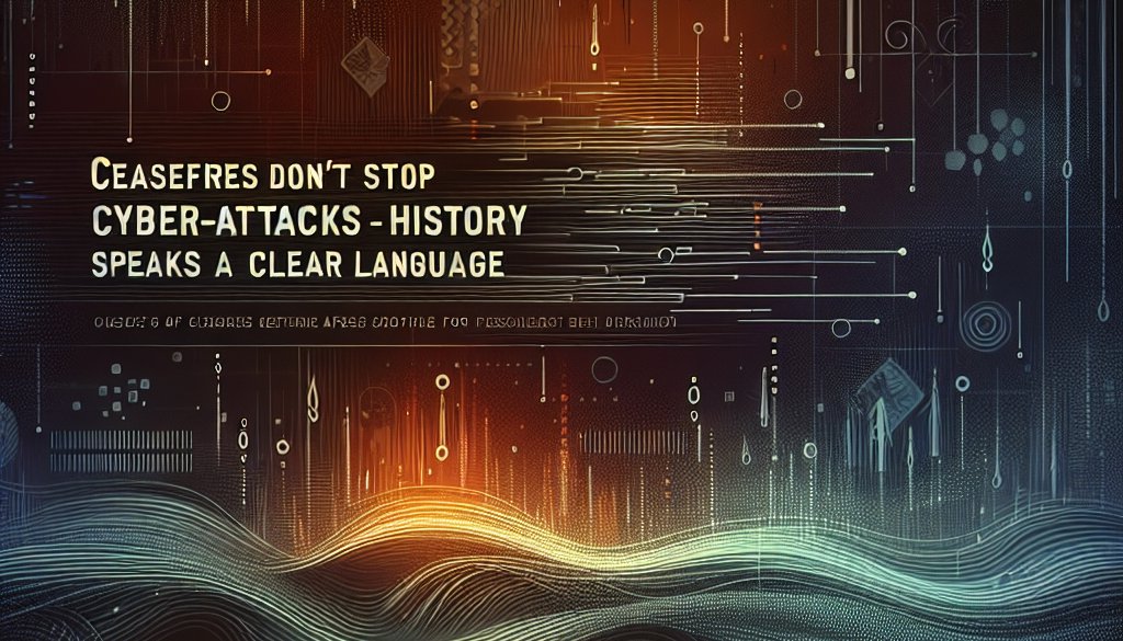 Waffenstillstände stoppen Cyberangriffe nicht – die Geschichte spricht eine klare Sprache