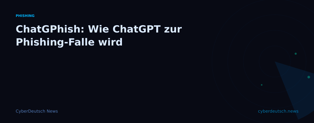 ChatGPhish: Wie ChatGPT zur Phishing-Falle wird