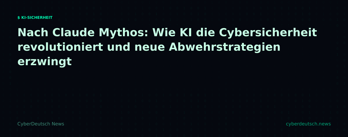 Nach Claude Mythos: Wie KI die Cybersicherheit revolutioniert und neue Abwehrstrategien erzwingt