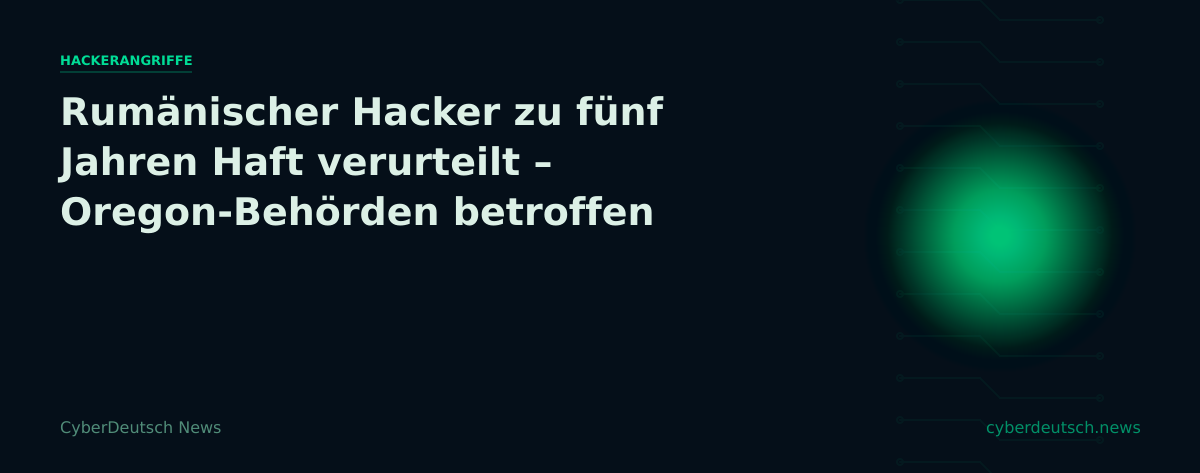 Rumänischer Hacker zu fünf Jahren Haft verurteilt – Oregon-Behörden betroffen