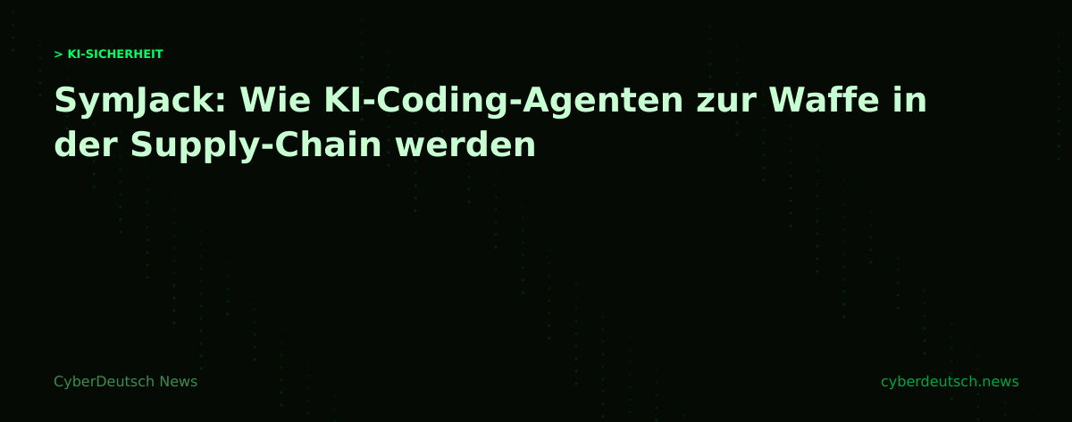 SymJack: Wie KI-Coding-Agenten zur Waffe in der Supply-Chain werden